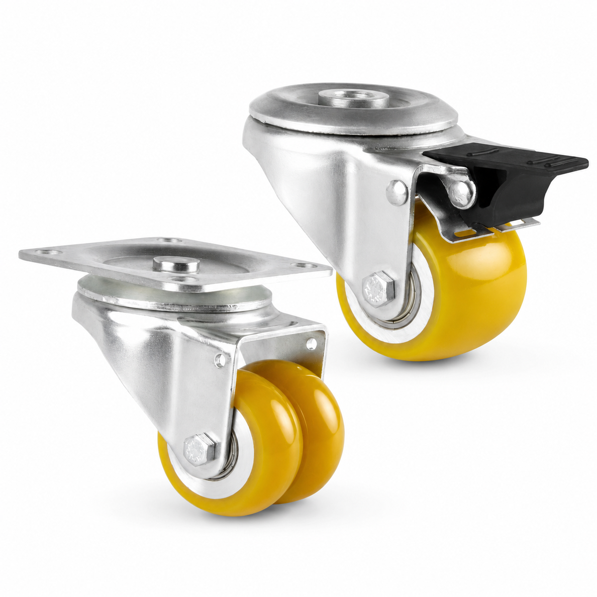 Mini roulettes robustes de 50 mm
