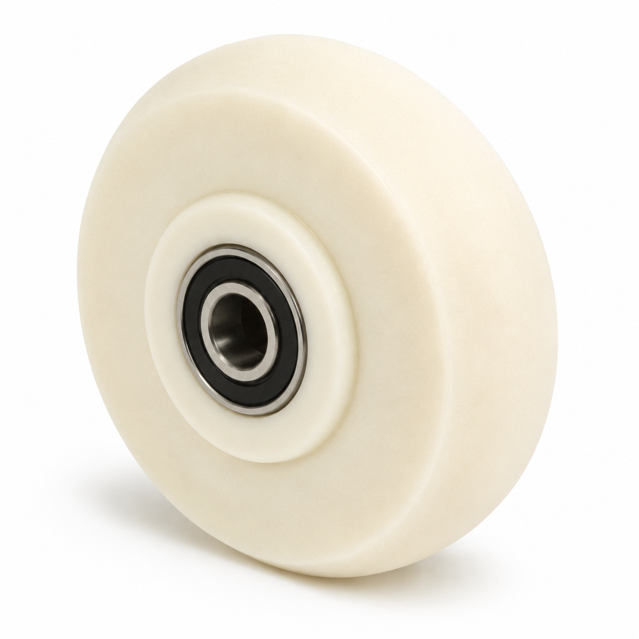 Schwerlastrad PA6G Ø160 mm | Breite 80 mm | Bohrung Ø40 mm | 3800 kg Lauffläche ballig Art.Nr. 2505KBA/160/80/90/40