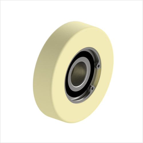 Führungsrolle 125×30 mm Polyamid 6G Kugellager 320 kg Bohrung Ø25 mm