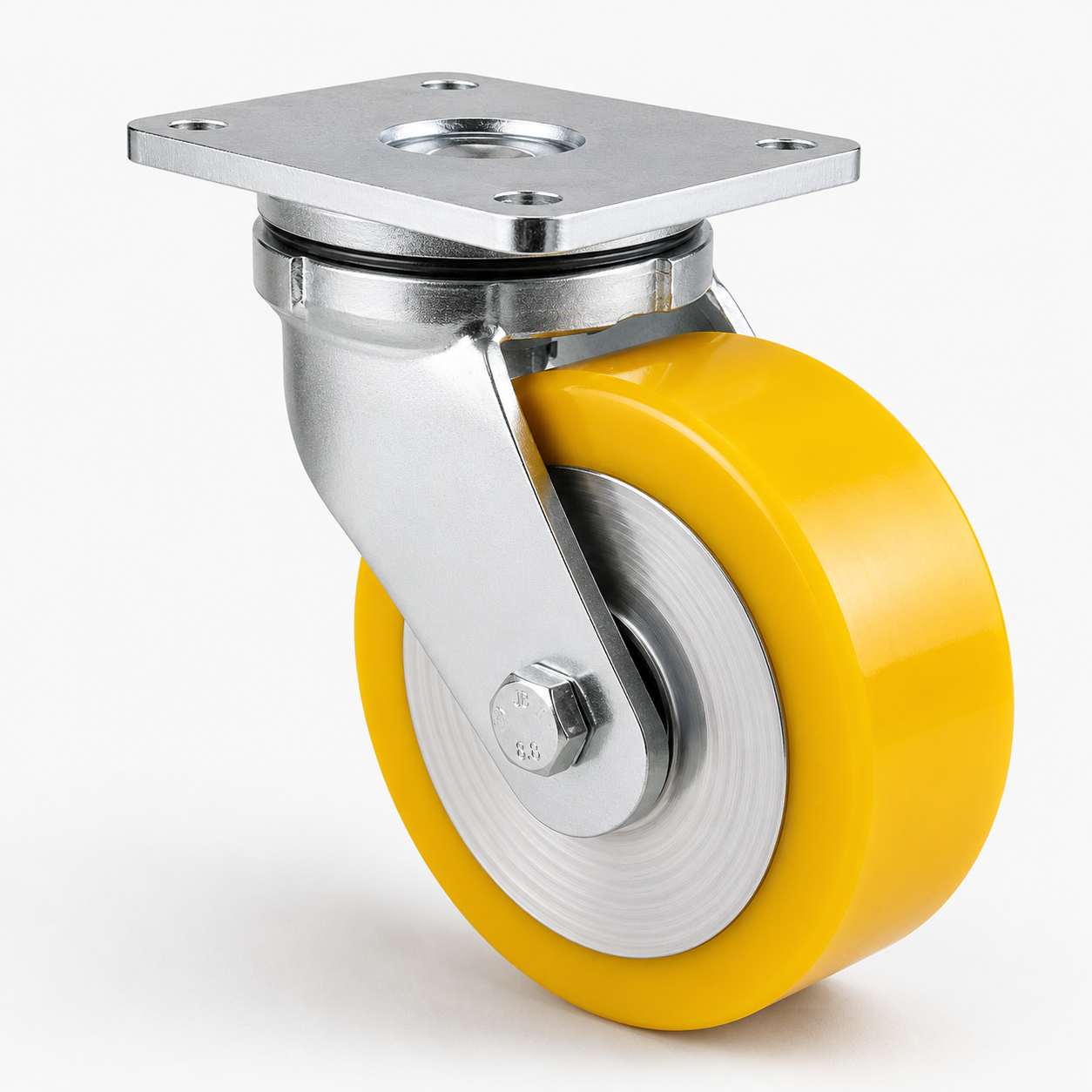 Schwerlast-Lenkrolle Ø 150 mm – Polyurethan PU – 800 kg – L-MG/690KFL/150/50